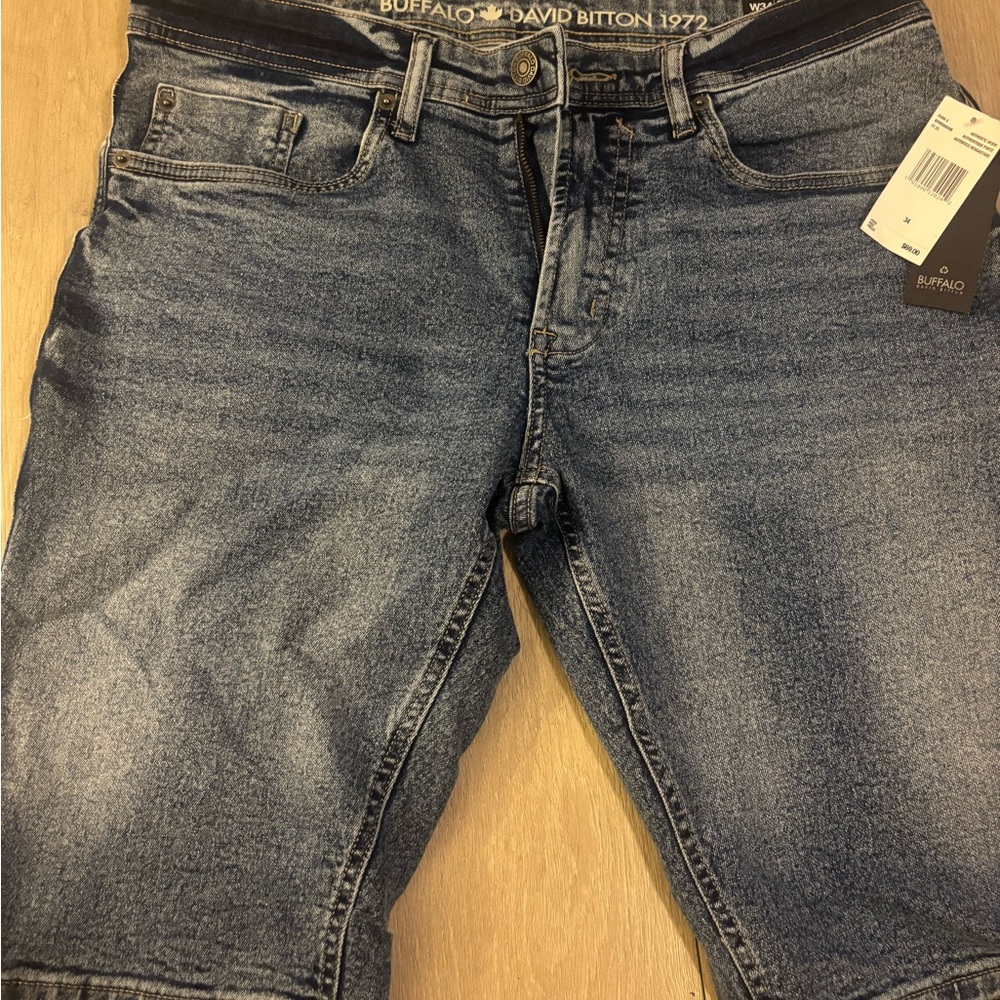 Buffalo David Bitton Blue Denim Jeans